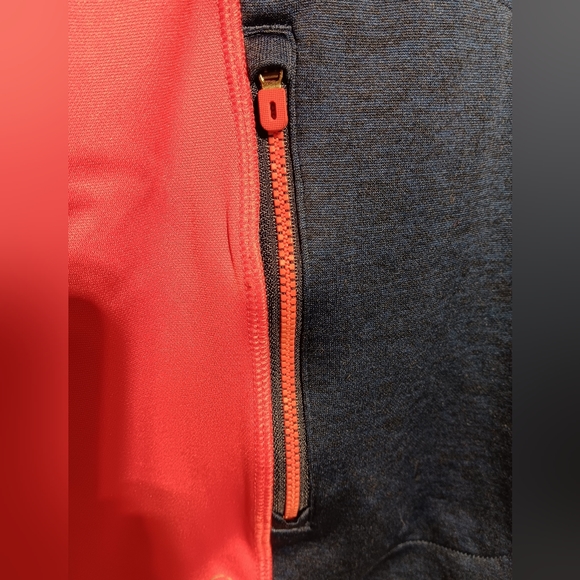 Russell Boy's EUC Zippered Jacket, Dri-Power 360, Size XXL (18), Navy Red & Gray - Picture 7 of 13